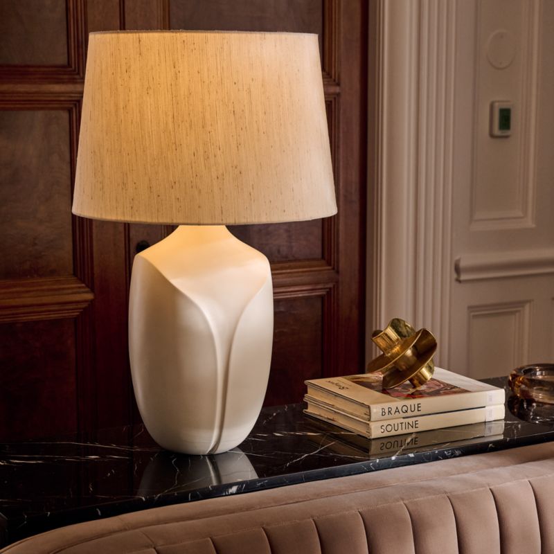 Susan Oversized White Table Lamp - image 4 of 8